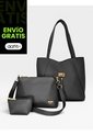 Cartera Bolso Mujer Dama Karla Chacon Rupe Negro de KARLA CHACON