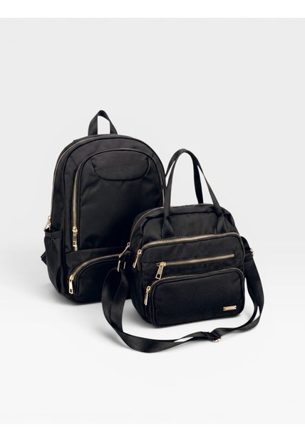 Set De Bolsos Morral + Bolso Mediano Karla Chacon