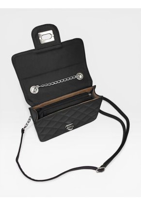 Bolso Manos Libres Elegante Bandolera De Dama Mujer Karla Chacon Sanz Negro