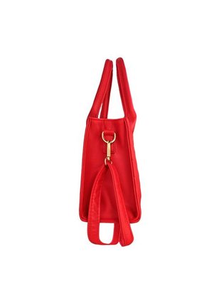 Bolso Satchel Mediano Elegante Para Mujer Karla Chacon Rojo