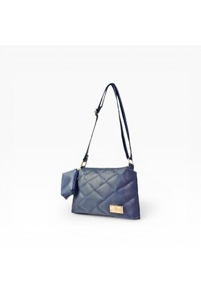 Bolso Manos Libres De Dama Mujer Karla Chacon Cuba Azul