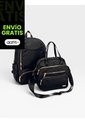 Set De Bolsos Morral + Bolso Mediano Karla Chacon de KARLA CHACON