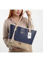 Bolso Dama Cartera Mujer Karla Chacon Asia Azul de KARLA CHACON