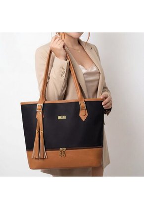 Bolso Dama Cartera Mujer Karla Chacon Asia Negro