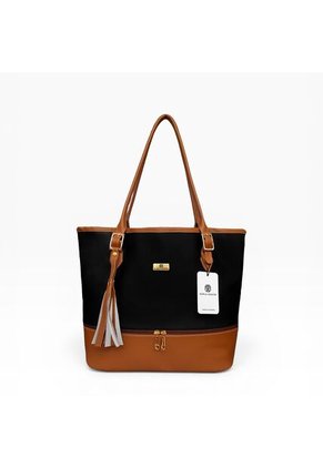 Bolso Dama Cartera Mujer Karla Chacon Asia Negro