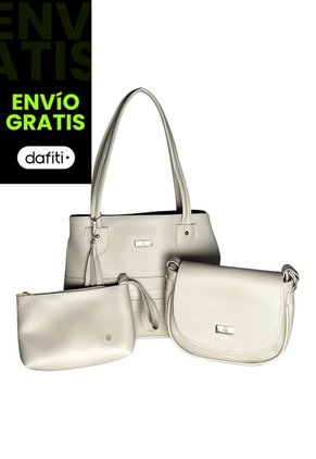 Set Tres Piezas Bolso + Bandolera + Cosmetiquera Karla Chacon