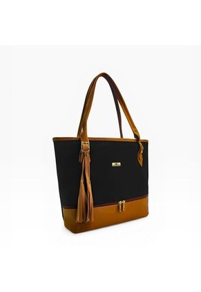 Bolso Dama Cartera Mujer Karla Chacon Asia Negro
