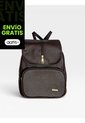 Morral Casual Doble Compartimento Con Solapa Karla Chacon de KARLA CHACON