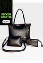 Set De Tres Piezas Bolso Tote + Bandolera + Monedero Karla Chacon de KARLA CHACON