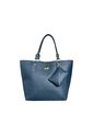 Set De Bolsos Para Mujer Bolso Tote Mila + Bolso Manos Libres Nova + Monedero Karla Chacon Azul de KARLA CHACON