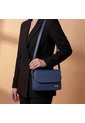 Set De Bolsos Para Mujer Bolso Tote Mila + Bolso Manos Libres Nova + Monedero Karla Chacon Azul de KARLA CHACON