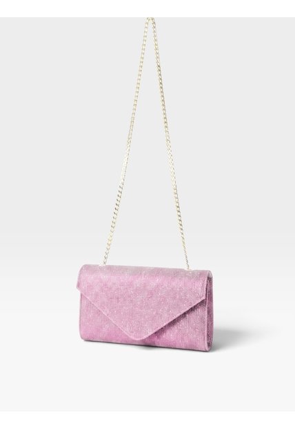 Bolso Clutch Elegante De Noche Para Fiesta Karla Chacon Maite Rosa
