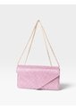 Bolso Clutch Elegante De Noche Para Fiesta Karla Chacon Maite Rosa de KARLA CHACON