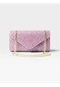 Bolso Clutch Elegante De Noche Para Fiesta Karla Chacon Maite Rosa de KARLA CHACON