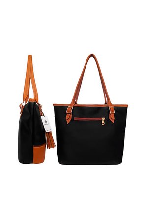Bolso Dama Cartera Mujer Karla Chacon Asia Negro