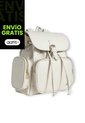 Morral Casual Para Mujer Con Herrajes Dorados Karla Chacon Abby Beige de KARLA CHACON
