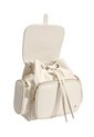 Morral Casual Para Mujer Con Herrajes Dorados Karla Chacon Abby Beige de KARLA CHACON