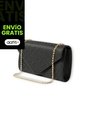Bolso Clutch De Noche Elegante Para Fiesta Karla Chacon Maite Negro de KARLA CHACON