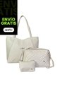 Cartera Bolso Mujer Dama Karla Chacon Rupe Beige de KARLA CHACON