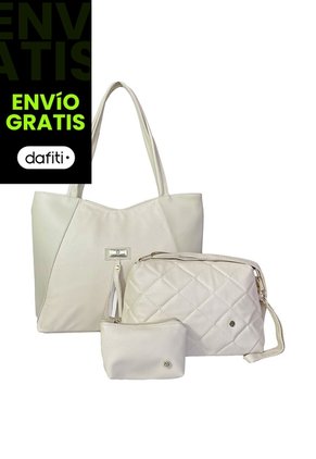 Cartera Bolso Mujer Dama Karla Chacon Rupe Beige
