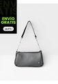 Bolso De Hombro Cartera Mujer Dama Karla Chacon Romy Negro de KARLA CHACON
