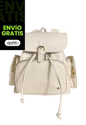 Morral Casual Para Mujer Con Herrajes Dorados Karla Chacon Abby Beige KARLA CHACON
