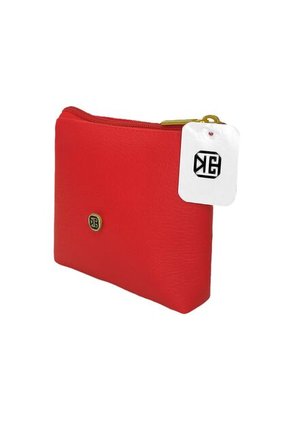 Monedero Pequeño Dama Mujer Karla Chacon Viky Rojo