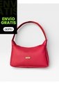 Bolso Beguette Dama Cartera Mujer Karla Chacón Praga Rojo de KARLA CHACON
