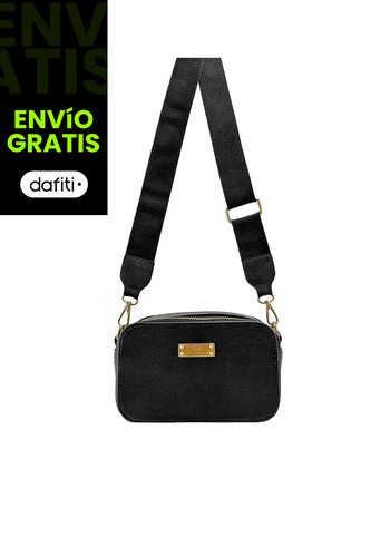 Bolso Manos Libres De Dama Mujer Karla Chacon Daya Negro KARLA CHACON