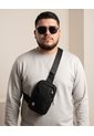 Bolso Pechera Hombre Mini  Porta Celular Manos Libres Carriel Sport Karla Chacon de KARLA CHACON