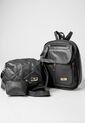 Combo Set Morral + Manos Libres  + Monedero Karla Chacon  de KARLA CHACON