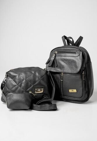 Combo Set Morral + Manos Libres  + Monedero Karla Chacon  KARLA CHACON
