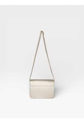 Bolso Bandolera Cartera Manos Libres Dama Mujer Karla Chacon Baru Dorado