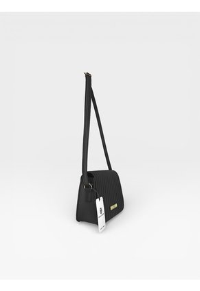 Bolso Bandolera Cartera Manos Libres Dama Mujer Karla Chacon Baru Negro