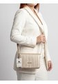 Bolso Bandolera Cartera Manos Libres Dama Mujer Karla Chacon Baru Dorado de KARLA CHACON