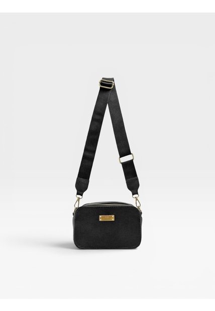 Bolso Manos Libres De Dama Mujer Karla Chacon Daya Negro