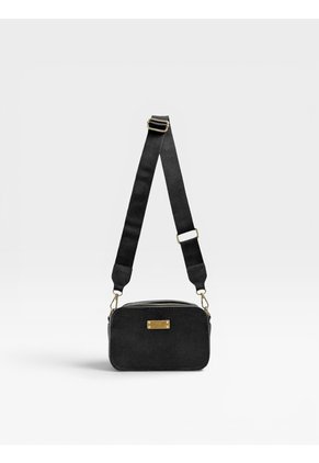 Bolso Manos Libres De Dama Mujer Karla Chacon Daya Negro