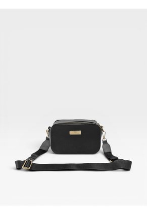 Bolso Manos Libres De Dama Mujer Karla Chacon Daya Negro