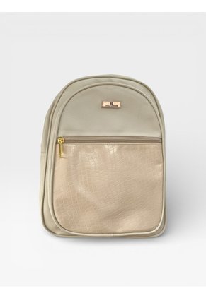 Combo Set Morral Nely + Manos Libres Lara Karla Chacon Beige