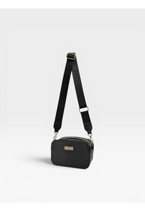 Bolso Manos Libres De Dama Mujer Karla Chacon Daya Negro