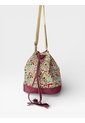 Bolso Manos Libres Bucket Dama Mujer Karla Chacon Aria Vino de KARLA CHACON