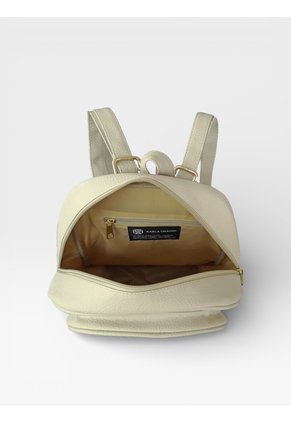 Combo Set Morral Nely + Manos Libres Lara Karla Chacon Beige