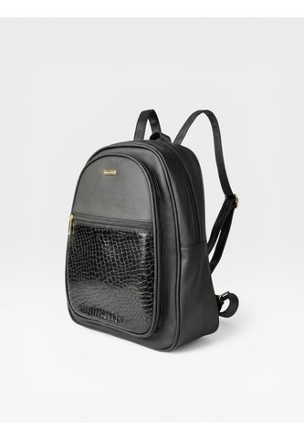 Morral Maletin Universidad Mediano De Dama Mujer Karla Chacon Nely Negro KARLA CHACON