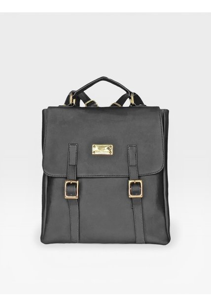 Bolso Morral Anti-Apertura Maletin Casual Karla Chacon Gina Negro