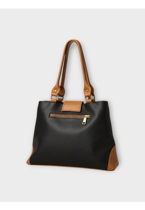 Bolso De Hombro Cartera Dama Con Monedero Luna Negro