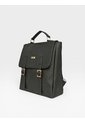 Bolso Morral Anti-Apertura Maletin Casual Karla Chacon Gina Negro de KARLA CHACON
