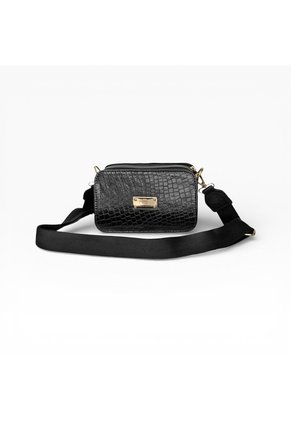 Combo Set Morral Nely + Manos Libres Evah Karla Chacon Negro