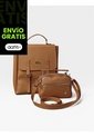 Set De Bolsos Morral + Bandolera Karla Chacon de KARLA CHACON