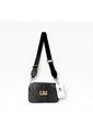 Combo Set Morral Nely + Manos Libres Evah Karla Chacon Negro de KARLA CHACON