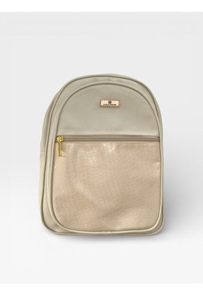 Combo Set Morral Nely + Manos Libres Lara Karla Chacon Beige